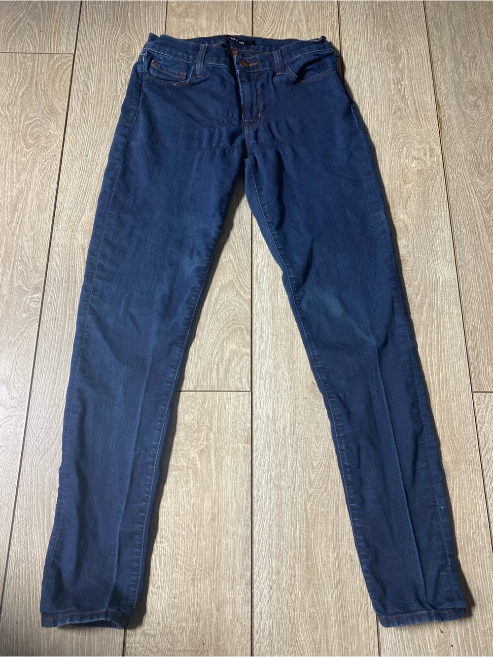 J Brand Dark Wash Skinny Jeans Sz 27 Stretch Denim